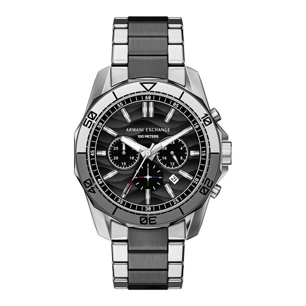 Armani Exchange horloge AX1973 zilverkleurig