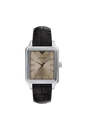 horloge AR11756 donkerbruin