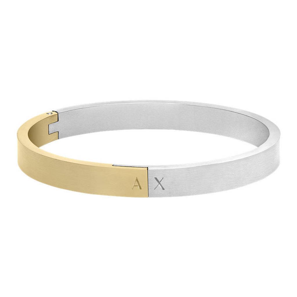 Armani Exchange armband AXG0172040 zilverkleurig/goudkleurig