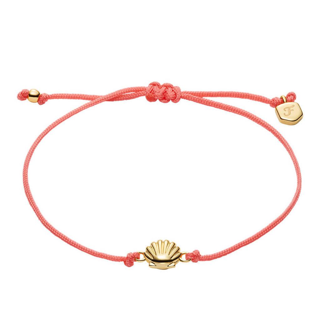 Fossil armband JA7313710 koraalrood