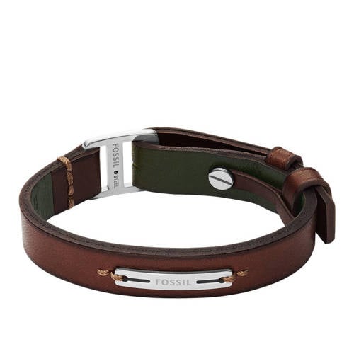 Fossil leren armband JF04963040 bruin afbeelding