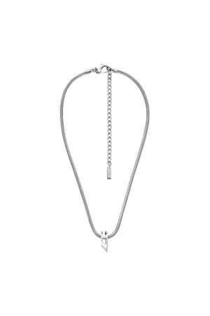 ketting DX1672040 zilverkleurig