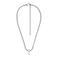 Diesel ketting DX1672040 zilverkleurig