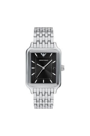 horloge AR11755 zilverkleurig