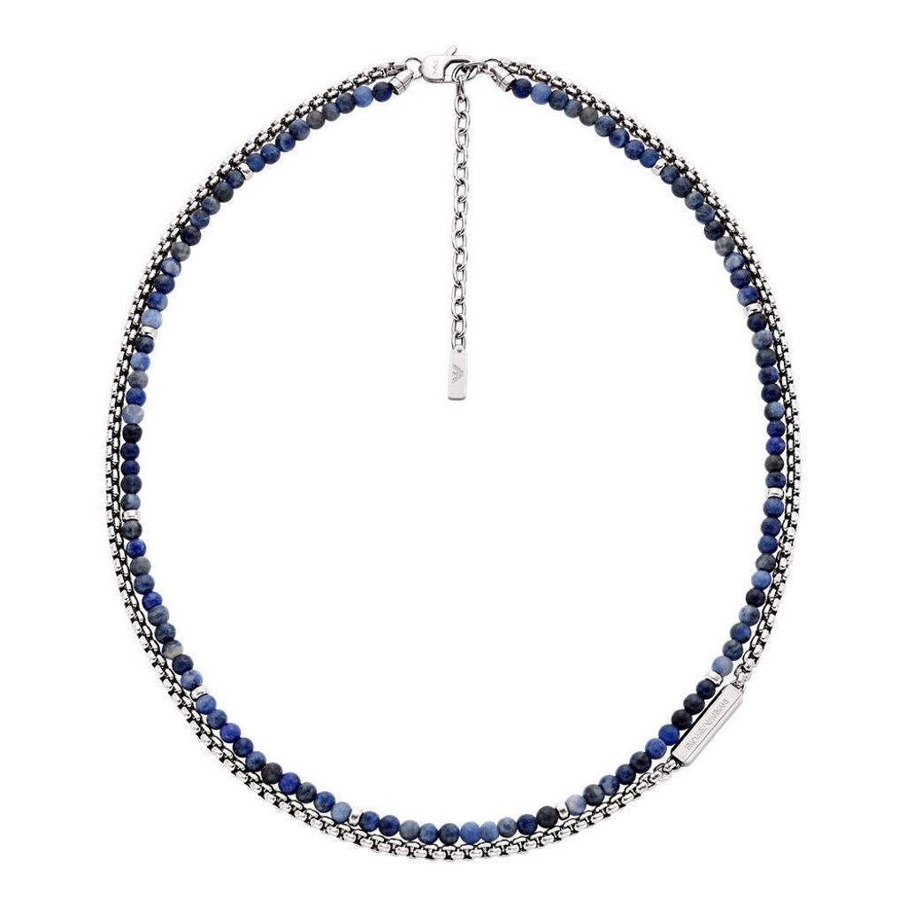 Emporio Armani ketting EGS3312040 zilverkleurig