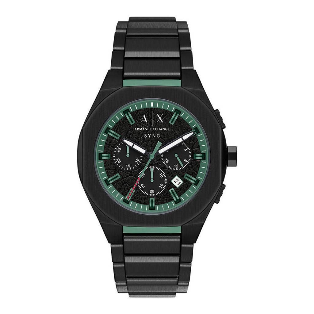 Armani Exchange horloge AX4294 zwart
