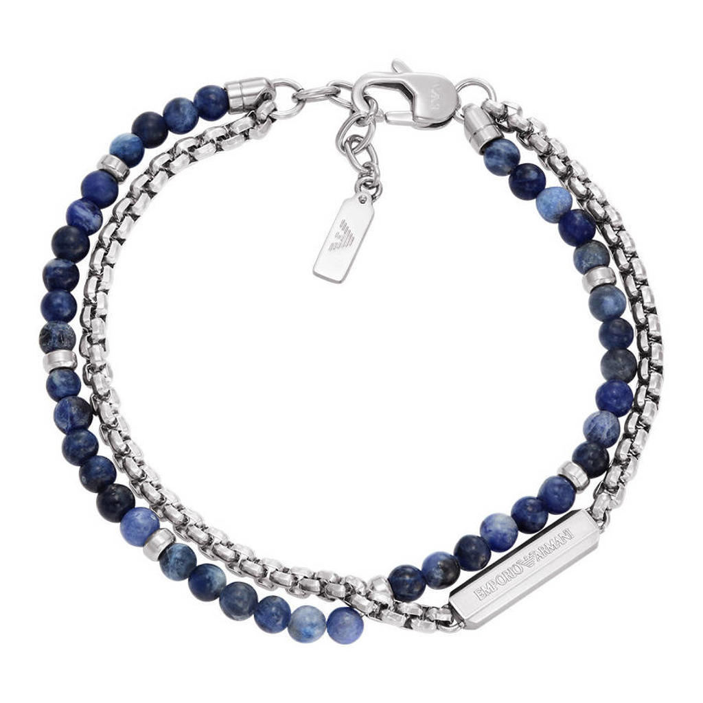 Emporio Armani armband EGS3323040 zilverkleurig