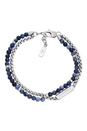 armband EGS3323040 zilverkleurig