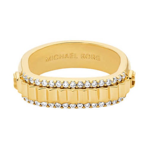 Michael Kors ring MKJ8611710 goudkleurig afbeelding
