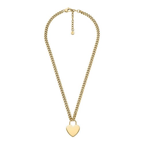 Fossil ketting JF04958710 goudkleurig afbeelding