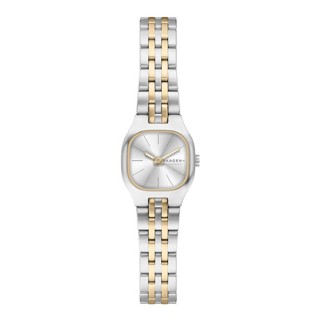 Skagen horloge SKW3176 zilverkleurig/goudkleurig