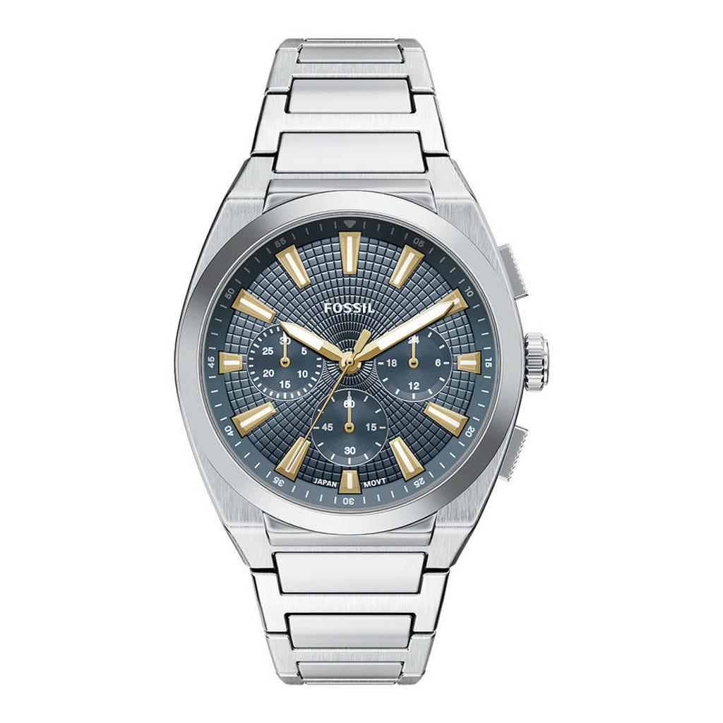 Fossil horloge FS6154 zilverkleurig