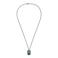 Armani Exchange ketting AXG0171060 grijs