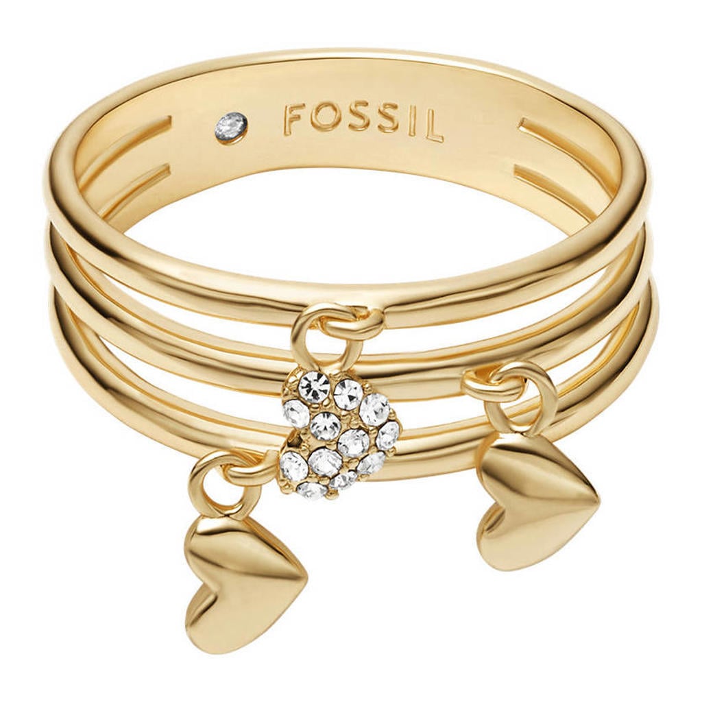 Fossil ring JA7304710 goudkleurig