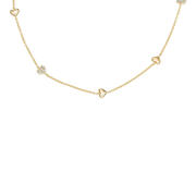 thumbnail: Fossil ketting JA7298710 goudkleurig