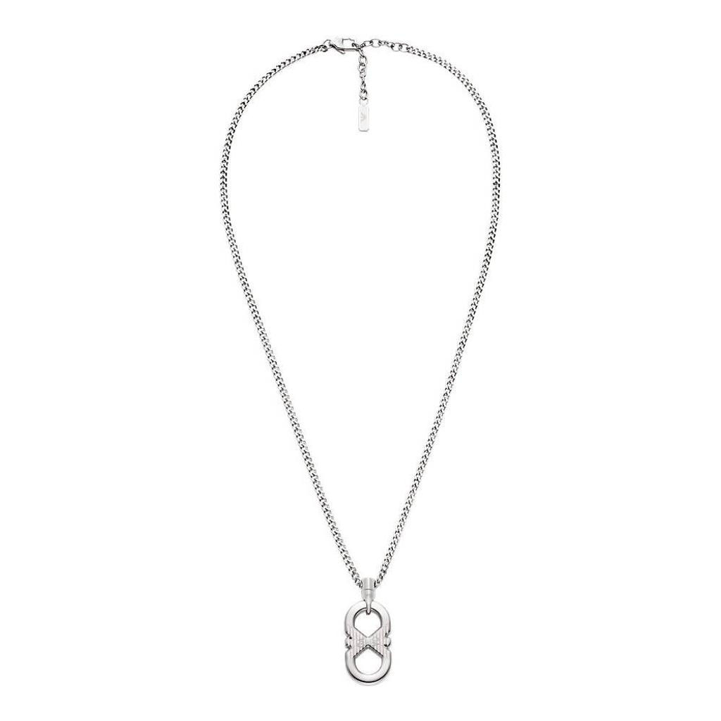Emporio Armani ketting EGS3300040 zilverkleurig