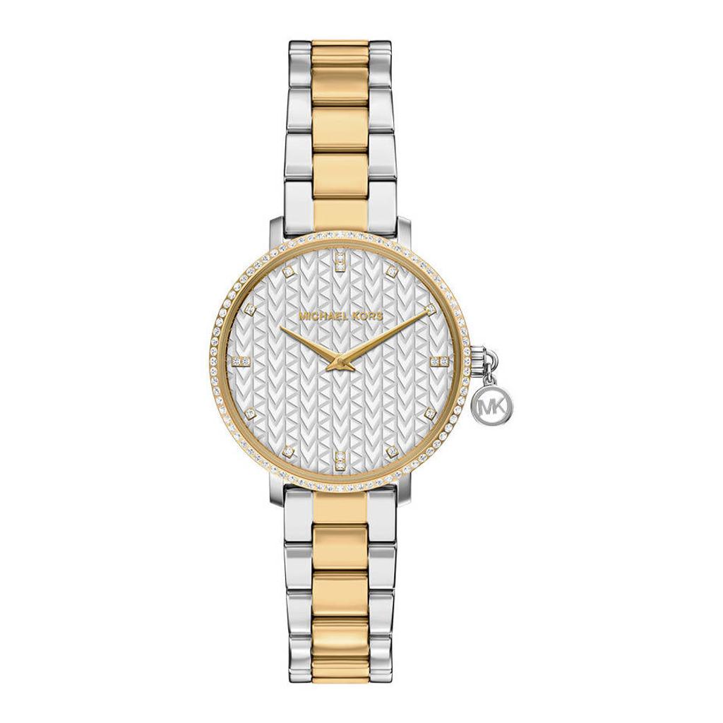 Michael Kors horloge MK7574 zilverkleurig/goudkleurig