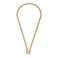 Fossil ketting JF04956710 goudkleurig