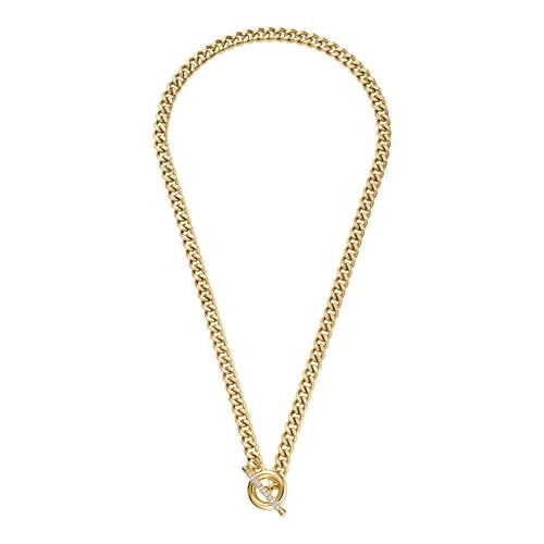 Fossil ketting JF04956710 goudkleurig afbeelding