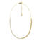 Fossil ketting JA7302710 goudkleurig