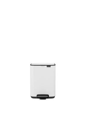 Bo Pedaalemmer 4 liter - Wit