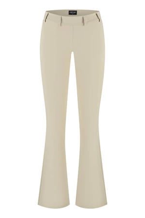 flared broek beige
