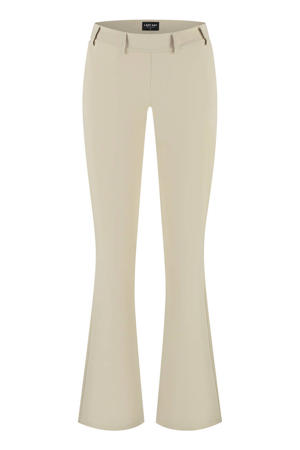 flared broek beige