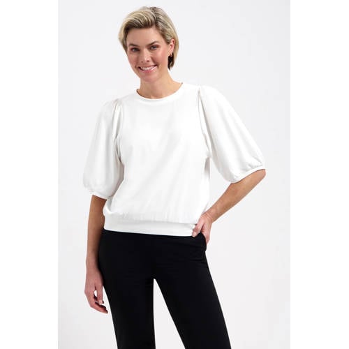 Lady Day top wit afbeelding
