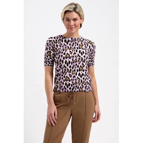 Lady Day top met panterprint multi afbeelding
