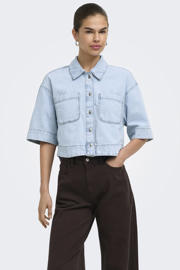thumbnail: ONLY denim blouse blauw