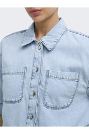 thumbnail: ONLY denim blouse blauw