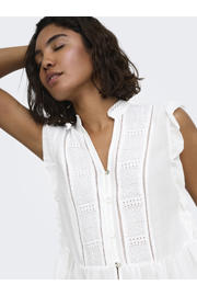 thumbnail: ONLY top broderie wit