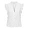 ONLY top broderie wit