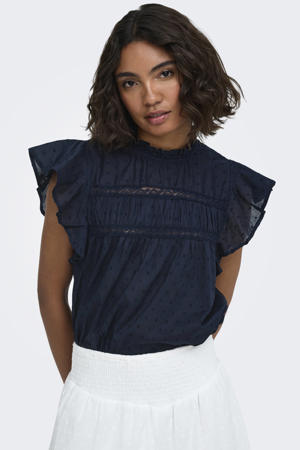top donkerblauw