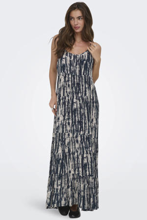 maxi jurk donkerblauw