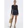 ONLY regular high waist short dark blue denim