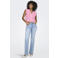 ONLY top gebreid  roze