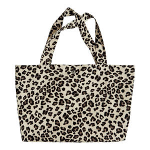 shopper met panterprint MSCHSage beige