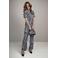 Elvira Collections blouse met zebraprint zwart