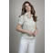 Elvira Collections gebloemde blouse lichtgroen