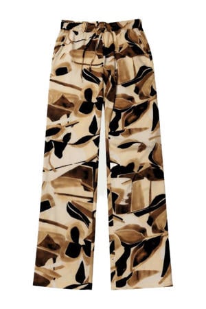 high waist broek zwart