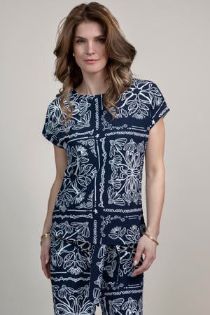 top donkerblauw