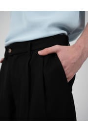 thumbnail: Prohibited straight leg bermuda short - zwart