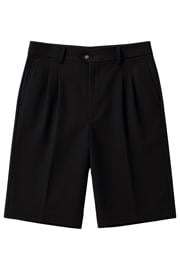 thumbnail: Prohibited straight leg bermuda short - zwart
