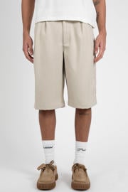 thumbnail: Prohibited straight leg bermuda short - crème