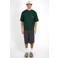 Prohibited oversized T-shirt met textuur donkergroen