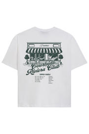 thumbnail: Prohibited oversized T-shirt met backprint wit