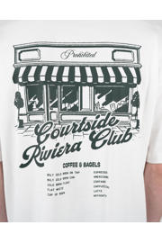thumbnail: Prohibited oversized T-shirt met backprint wit