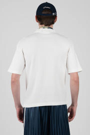 thumbnail: Prohibited relaxed T-shirt met textuur wit