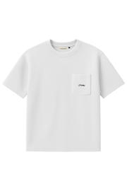 thumbnail: Prohibited relaxed T-shirt met textuur wit